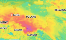Aktualny poziom smogu, Niemcy i Polska