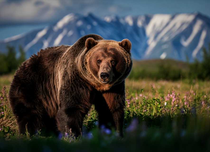 Alaska, niedźwiedź grizzly