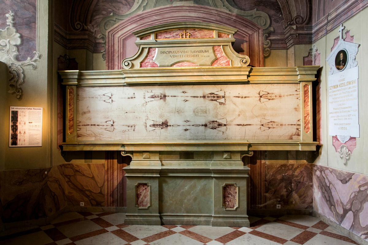 Archikatedra Lubelska, kopia Całunu Turyńskiego