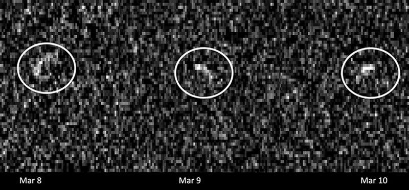Asteroida Apophis zarejestrowana w marcu 2021