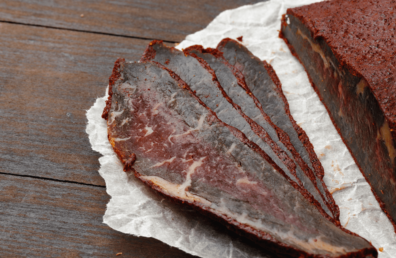 basturma, suszone mięso wołowe