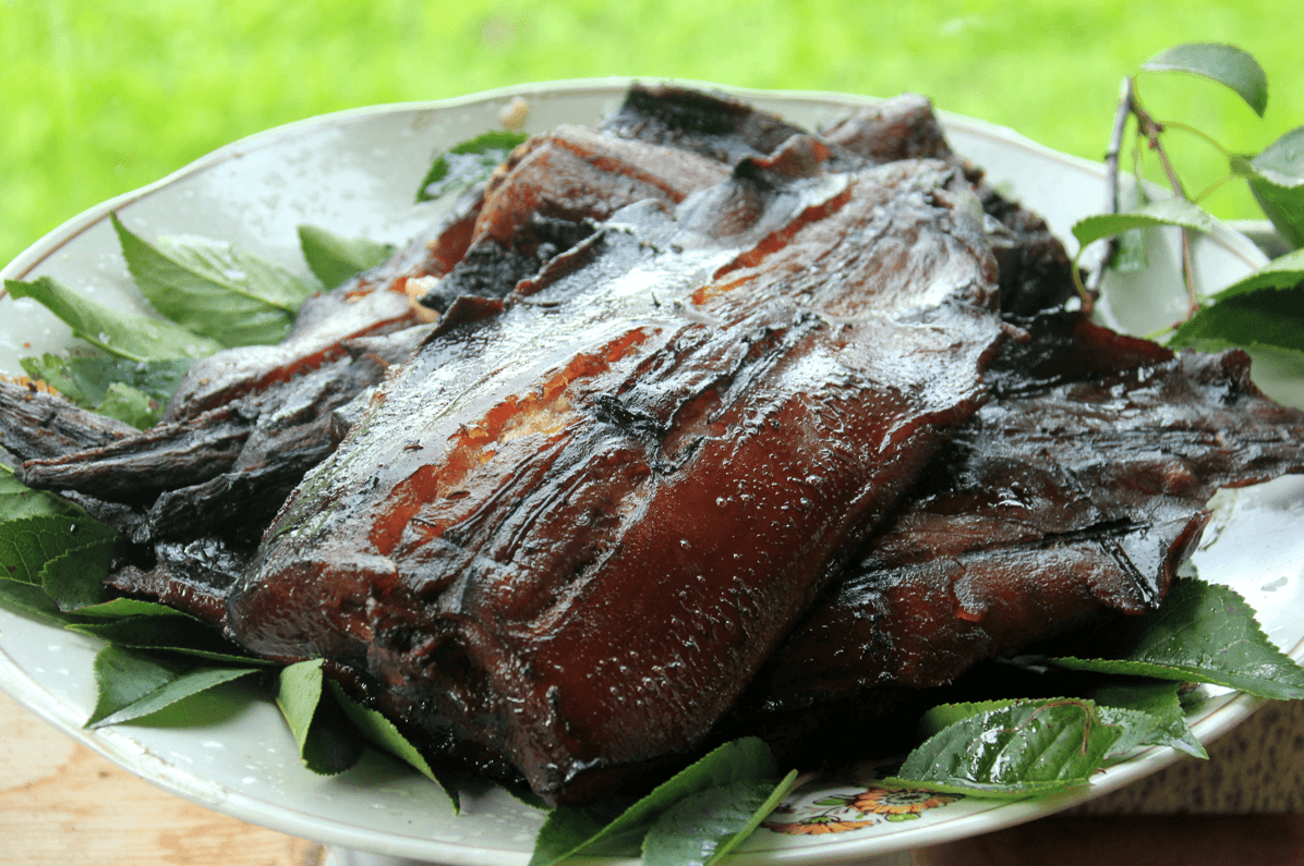 bóbr, grillowany ogon bobra