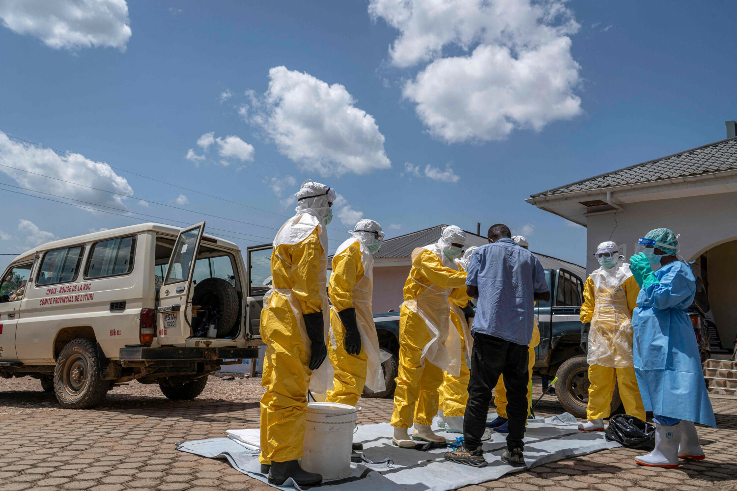 Bunia, walka z epidemią eboli