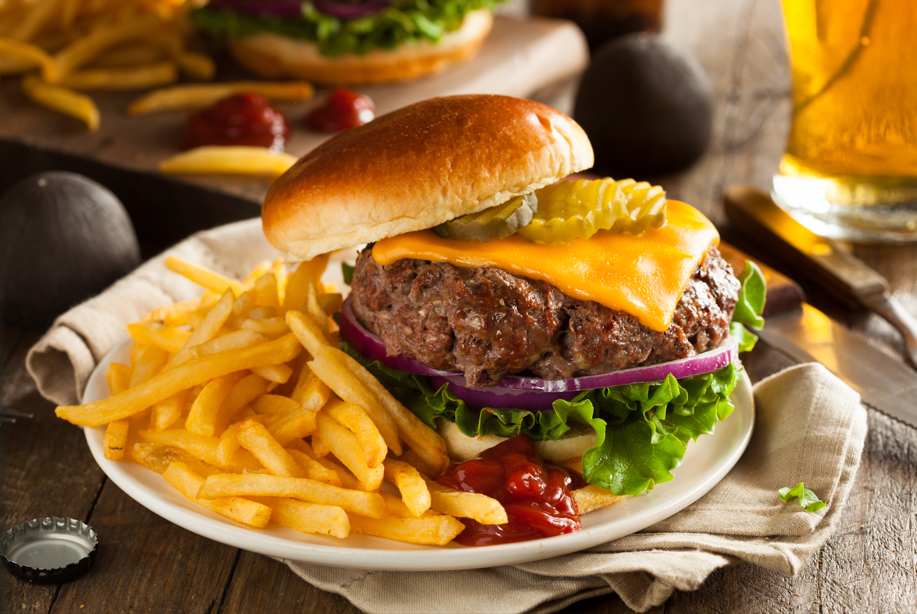 burger z żubra