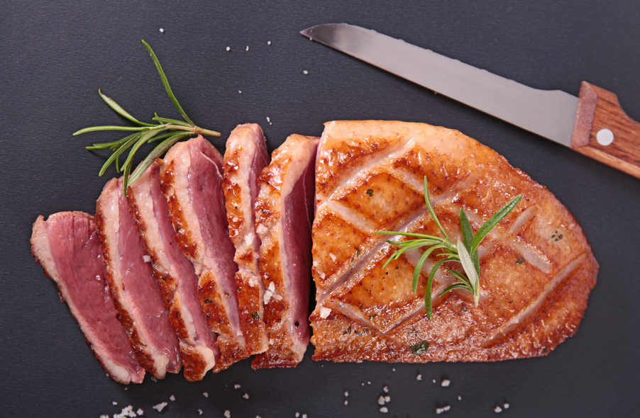 filet z kaczki, mięso kaczki