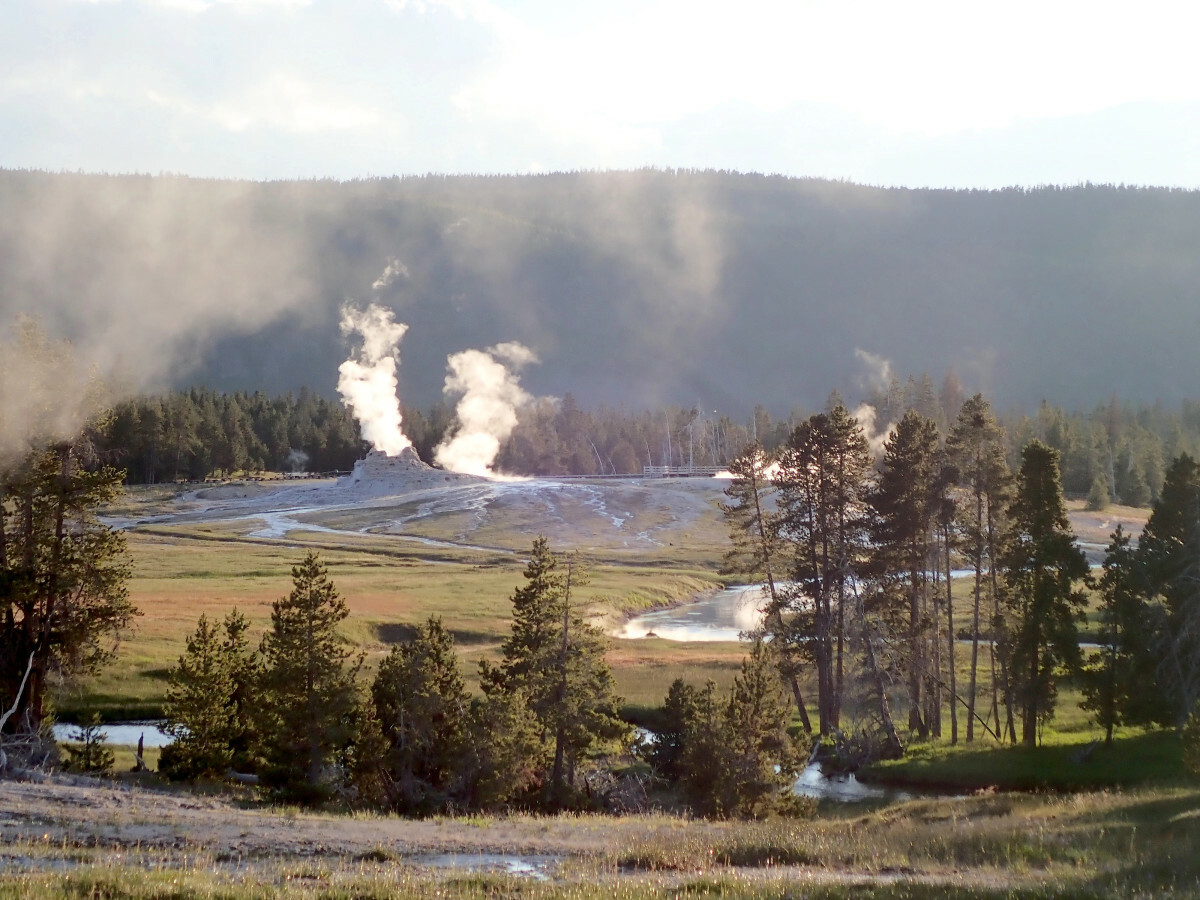 gejzery w Yellowstone