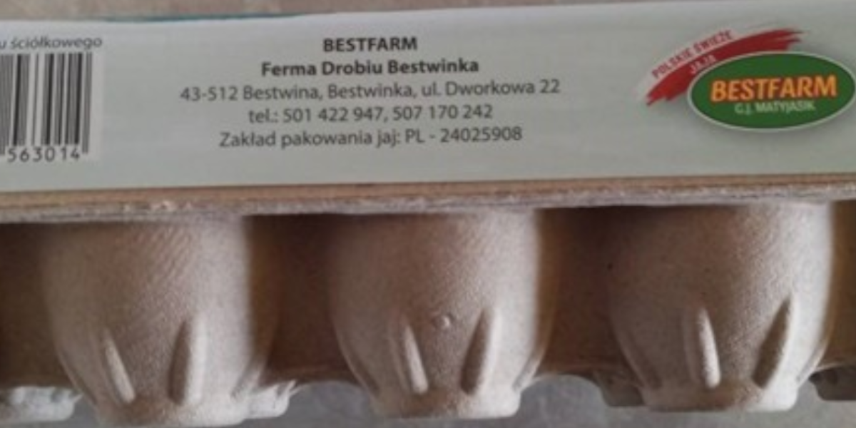 GIS, jajka wycofane z powodu salmonelli