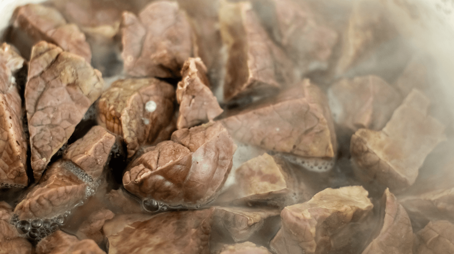 gotowane płucka wieprzowe