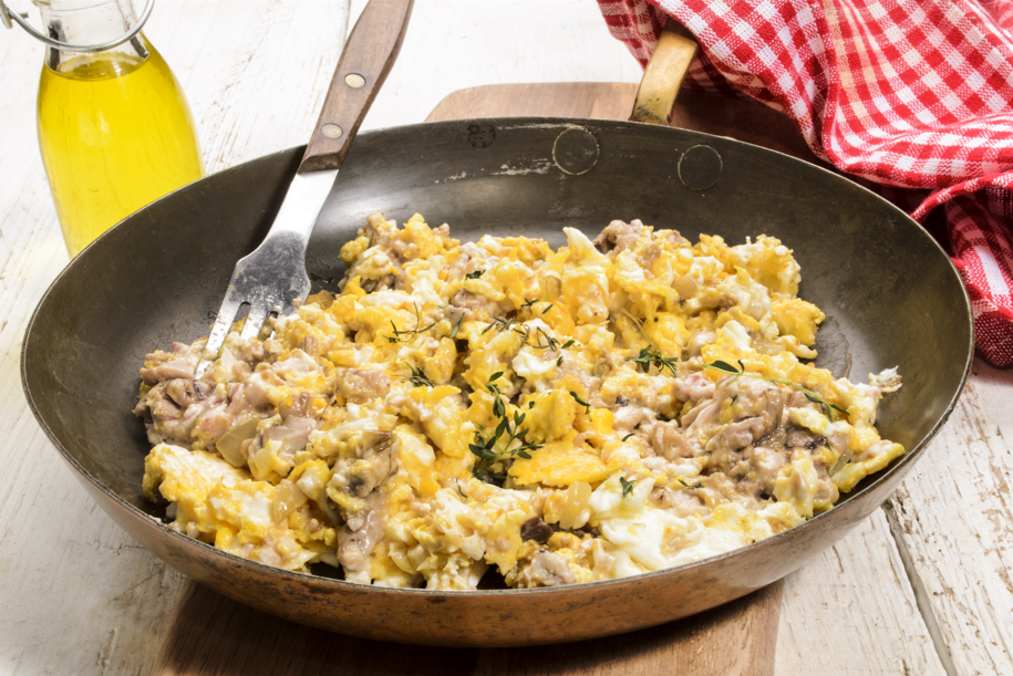 jajecznica z móżdżkiem