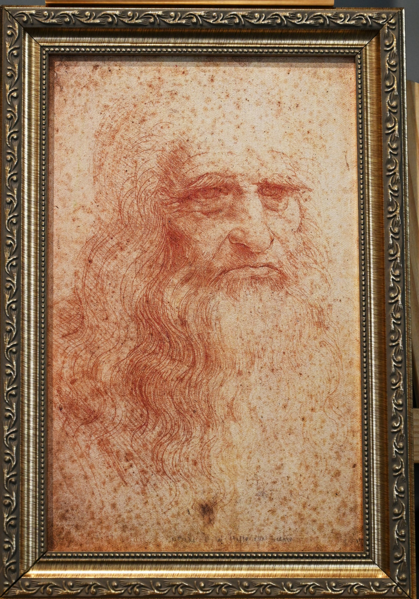 Leonardo da Vinci, autoportret