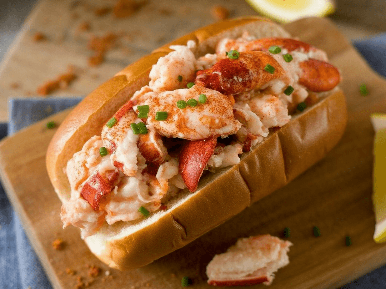 lobster roll, kanapka z homarem