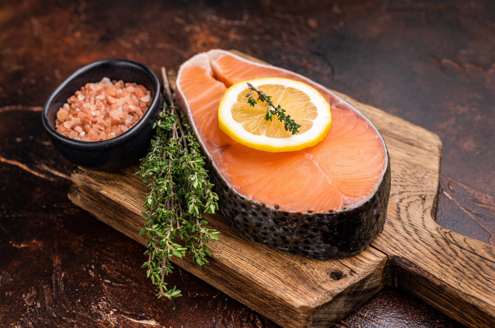 łosoś w diecie i w kuchni