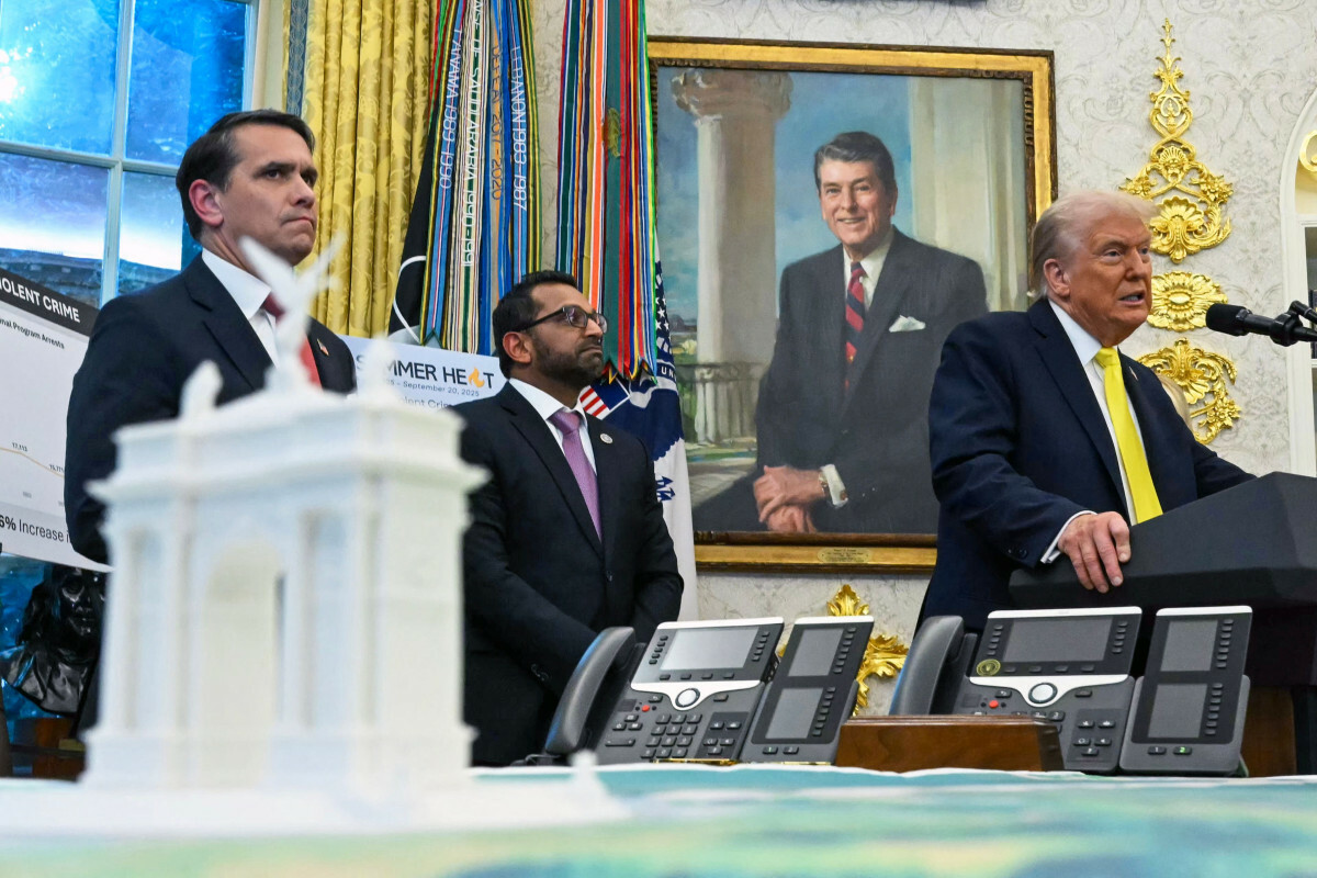 łuk triumfalny Donalda Trumpa