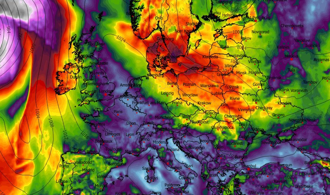 Maksymalny poryw wiatu na wysokości 10 m w ciągu ostatnich 6h (km/h) 06.04