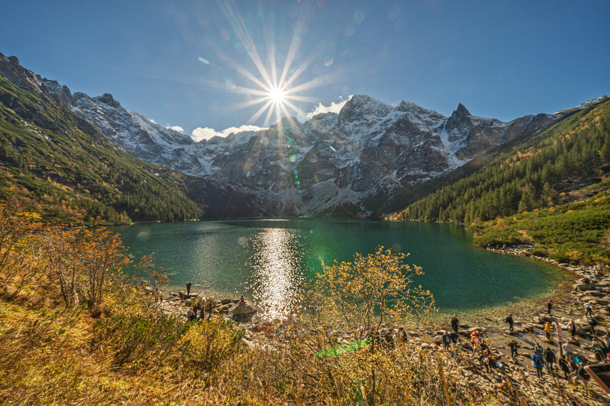 Morskie Oko jesień