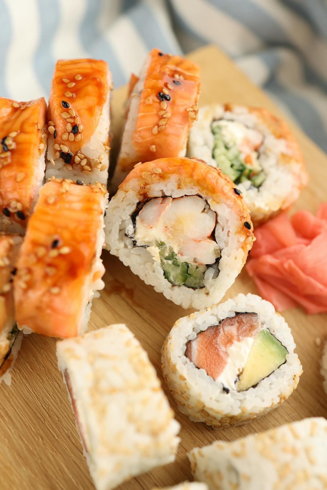 pasożyty i bakterie w sushi