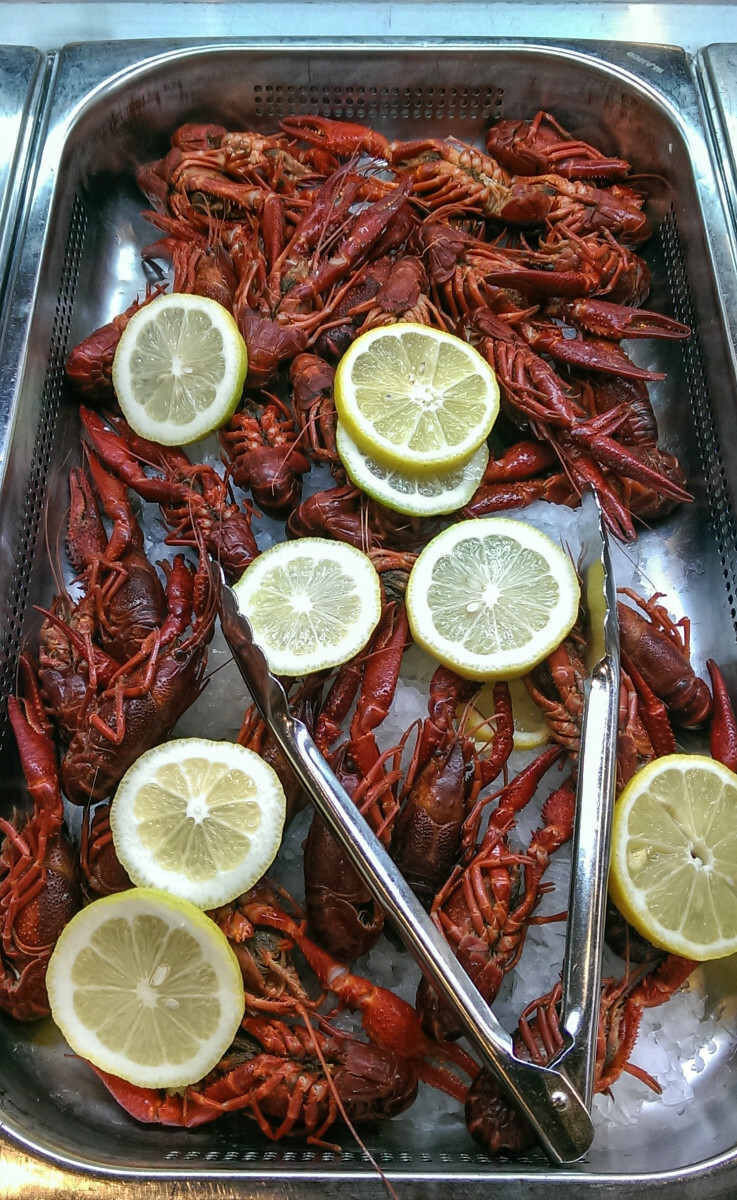 polska kuchnia, gotowane raki