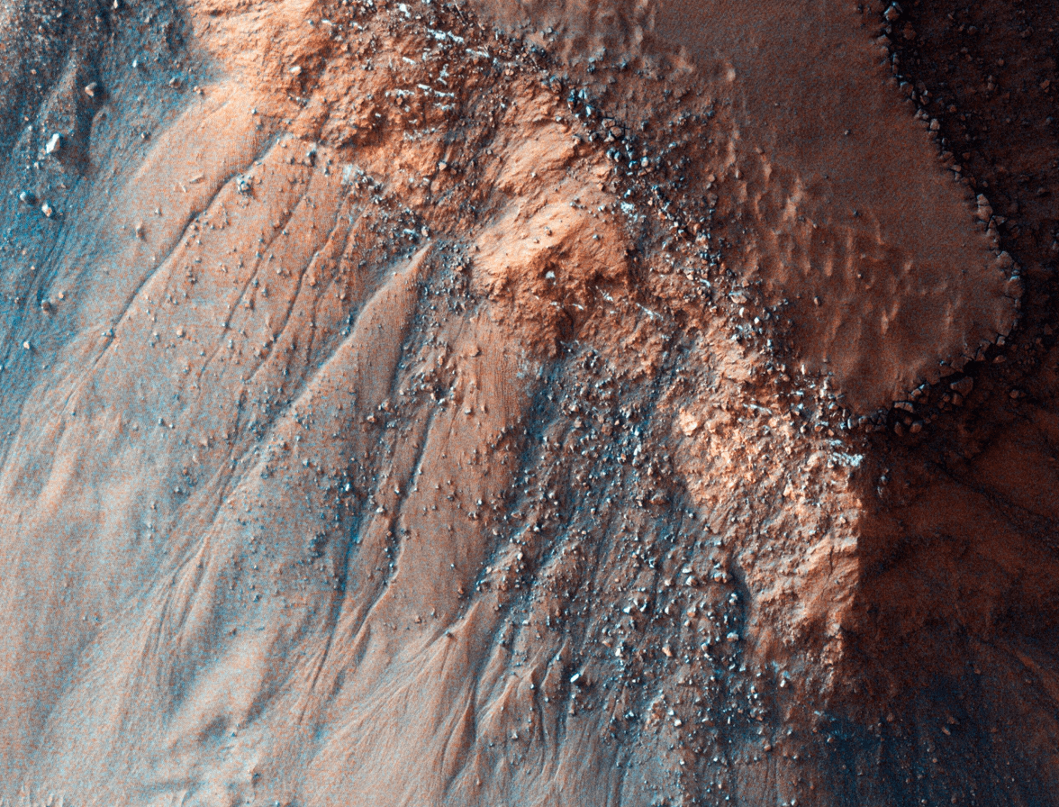 powierzchnia Marsa, obszar Gorgonum Chaos