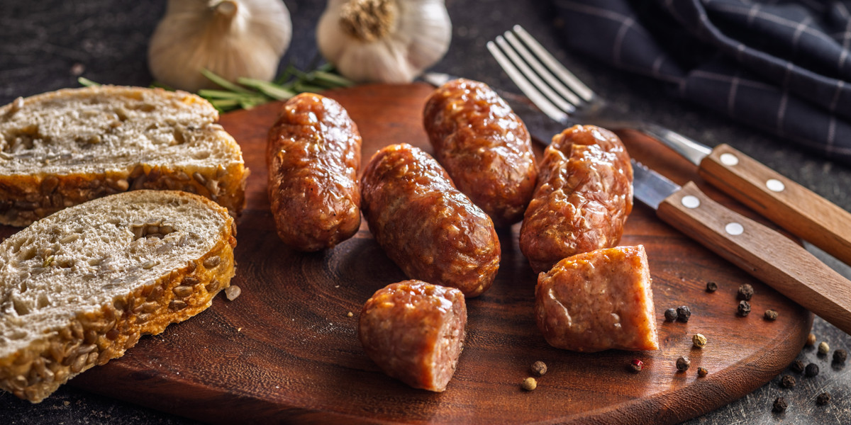 salsiccia włoska kiełbasa smażona