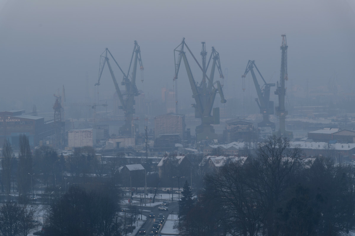 smog w Gdańsku, styczeń 2026