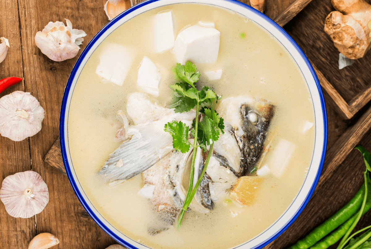 tołpyga, zupa rybna