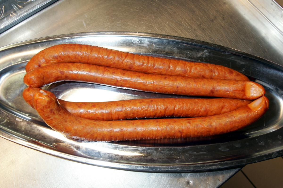 tradycyjna kiełbasa podwawelska