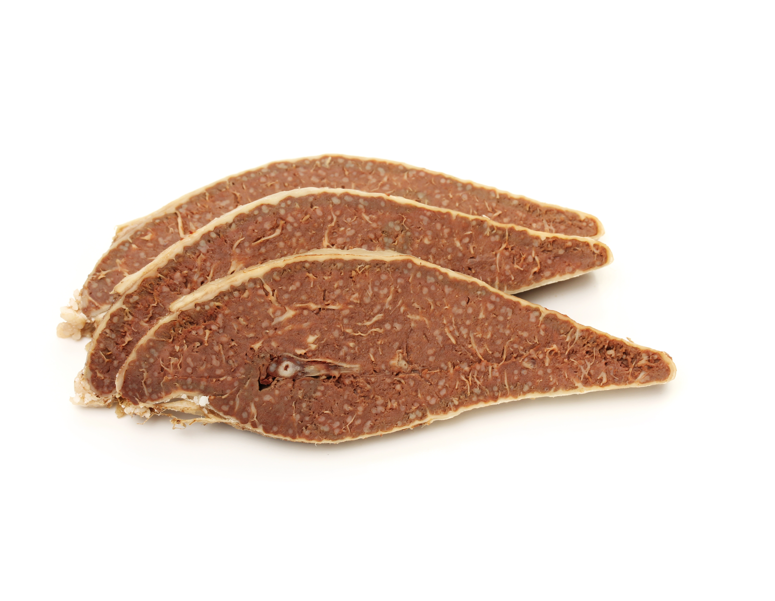 ugotowana śledziona wołowa