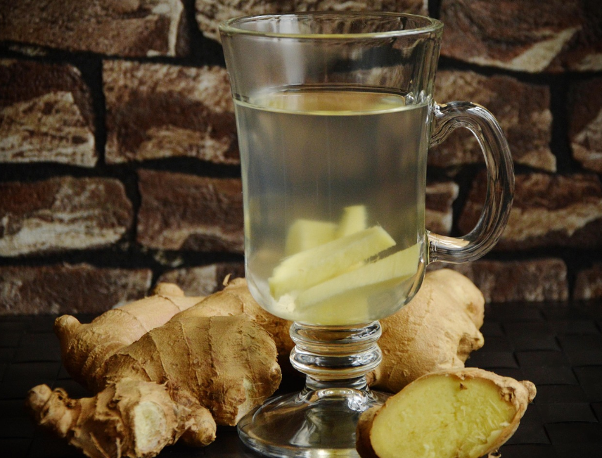 Woda z imbirem