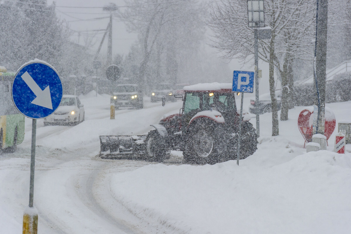 zima w Polsce, sytuacja na drogach