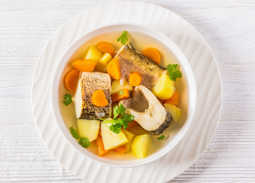 zupa rybna, szczupak zamiast karpia