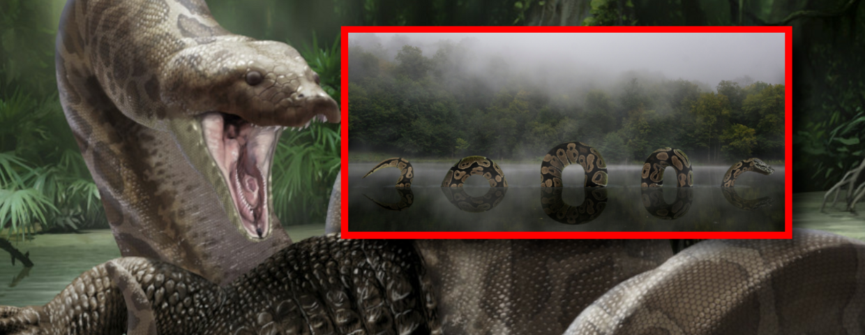 Titanoboa, największy wąż