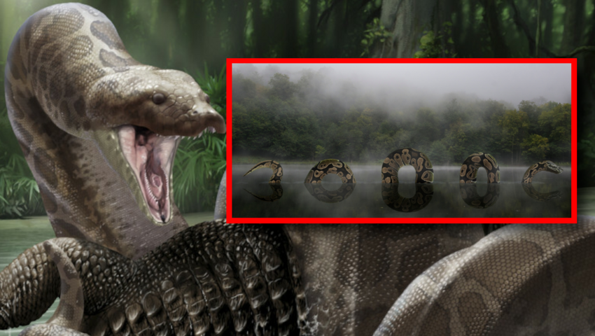Titanoboa, największy wąż