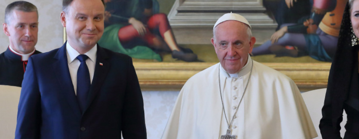 Duda robi interesy z papieżem. Wyślemy środki do walki z koronawirusem - Planeta